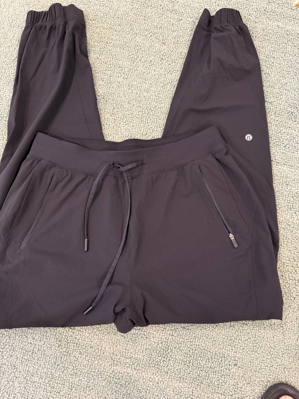 Lululemon Athletica Ready to Rulu Black Track Joggers